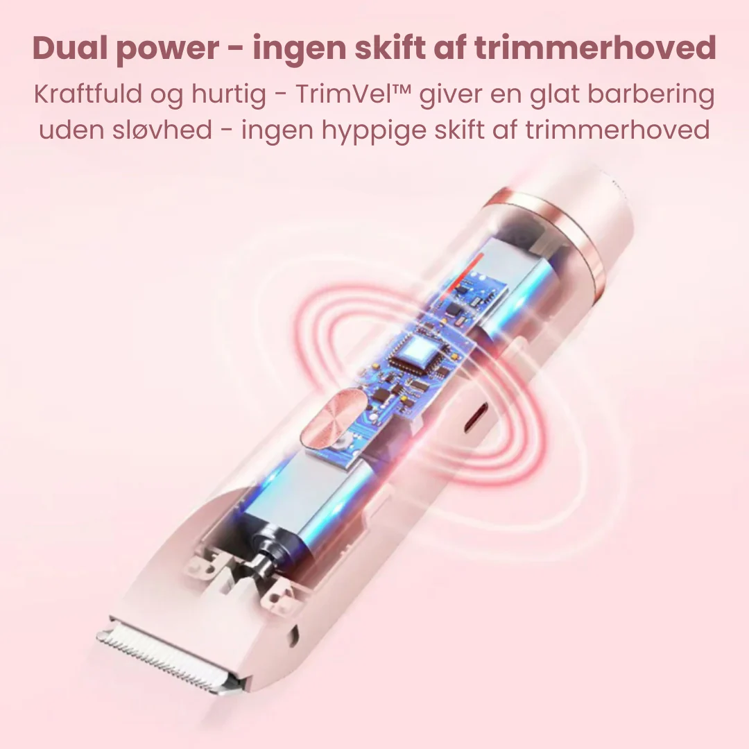 TrimVel | 2 in 1 painless bikini and facial hair trimmer - Image 4