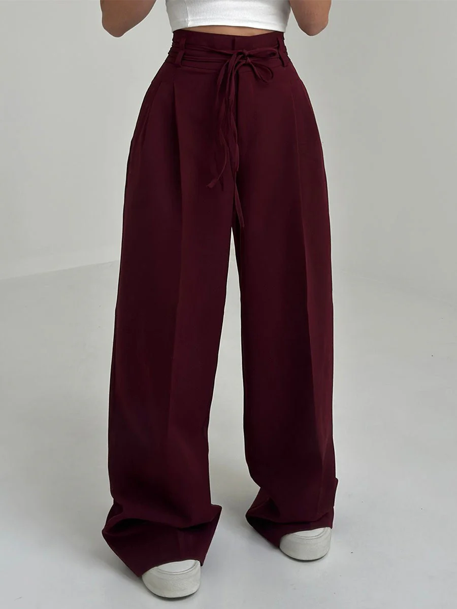 Velarelle™ High-Waist Wide-Leg Pants — Glide Through Your Day with Unstoppable Comfort and Effortless Style - Image 18