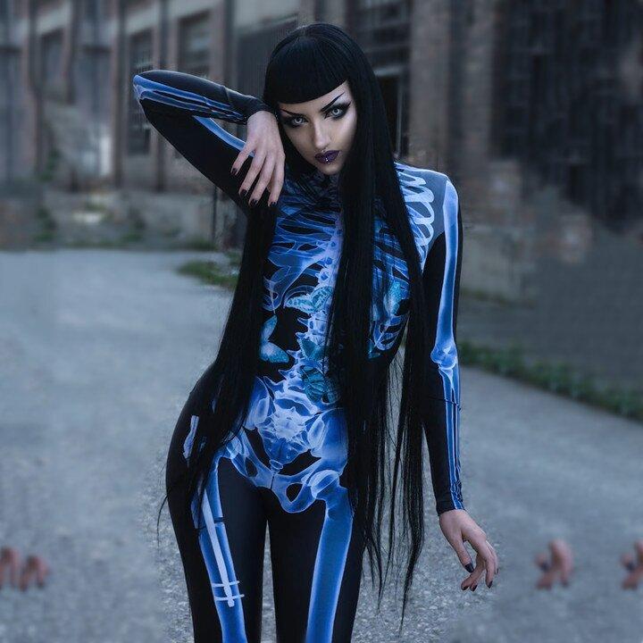 VeloraShade™ — Sculpt Your Seductive Skeleton for Unforgettable Halloween Allure - Image 3