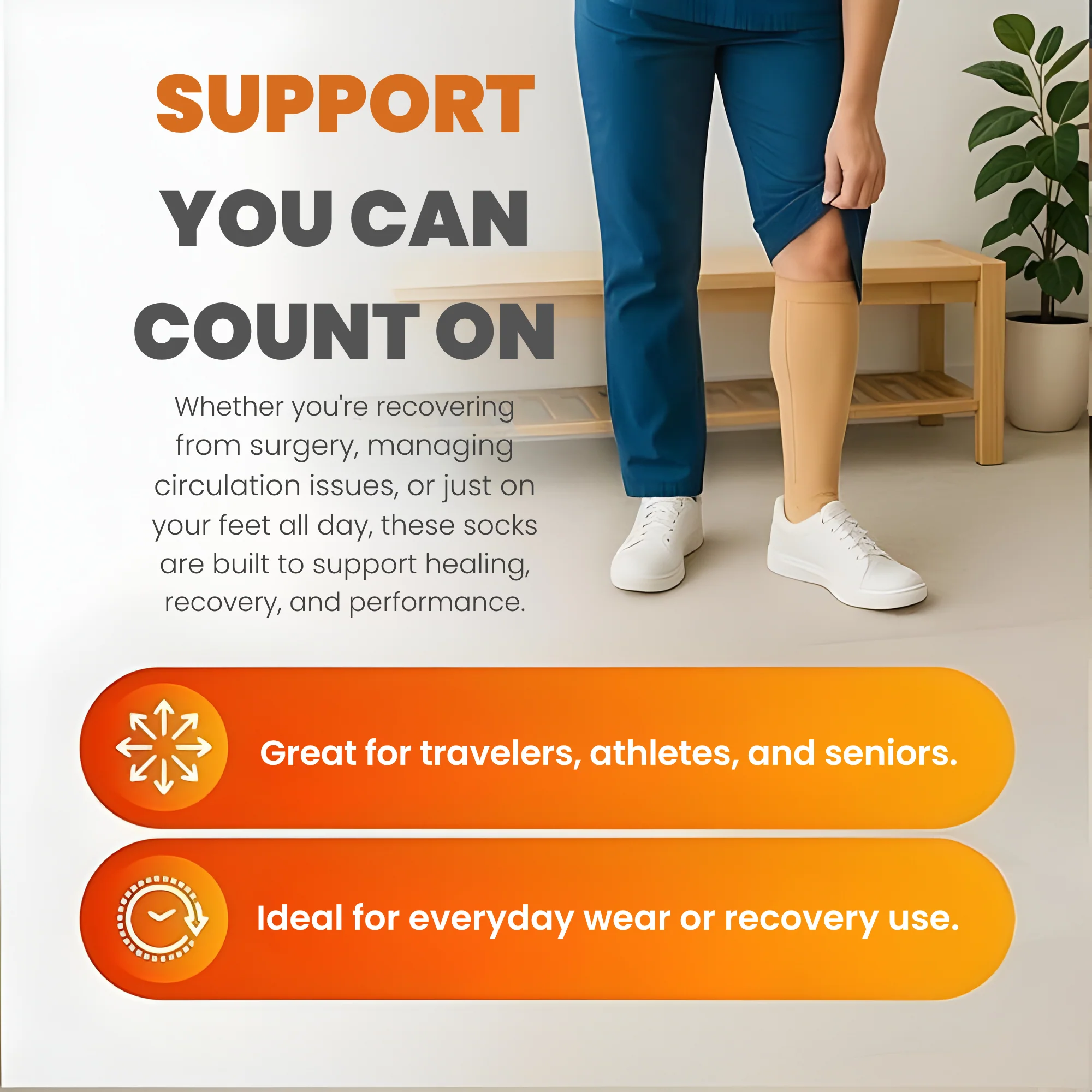 VenoLift™ — Feel Energized Legs All Day with Effortless Support and Swelling Relief - Image 10
