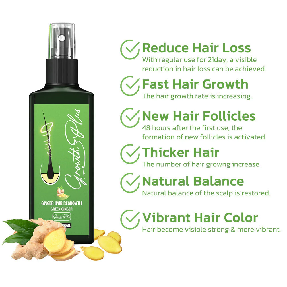 VitaRoot™ Revitalizing Ginger Spray — Reawaken Your Hair, Reclaim Your Confidence Fast - Image 3