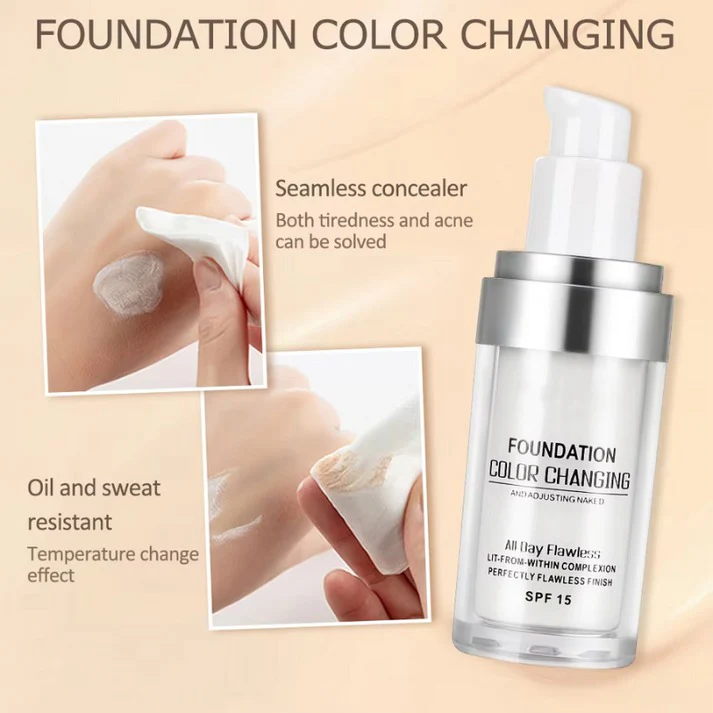 VivaGlow™ | Instant Glow Foundation + FREE 2 beauty blender sponges! - Image 5