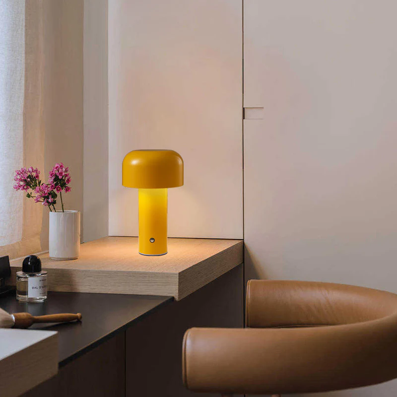 Wireless Dimmable LED Battery Table Lamp LeonieDeko - Modern touch | Living room | Reading lamp | Bedside table lamp - Image 7