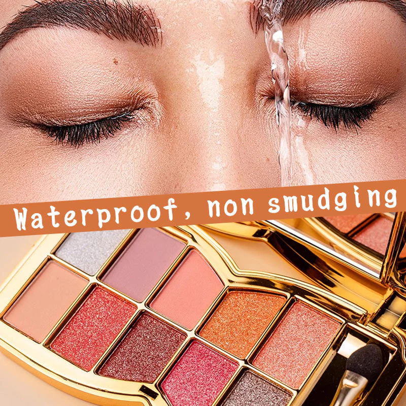 Your Beauty Diary 💟 | 10-color Glitter Eyeshadow Palette✨ - Image 4