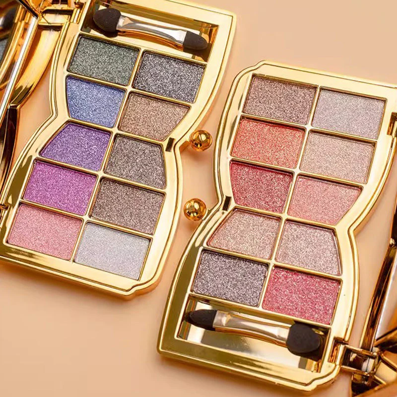 Your Beauty Diary 💟 | 10-color Glitter Eyeshadow Palette✨ - Image 5