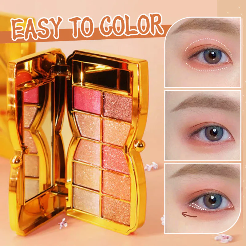 Your Beauty Diary 💟 | 10-color Glitter Eyeshadow Palette✨ - Image 7